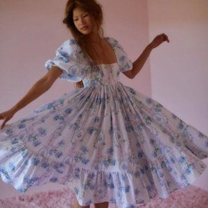 Selkie La Belle Etoile Cotton French Puff Dress
